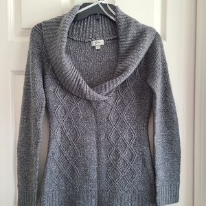 Guess Charcoal Cowl Neck Sweater